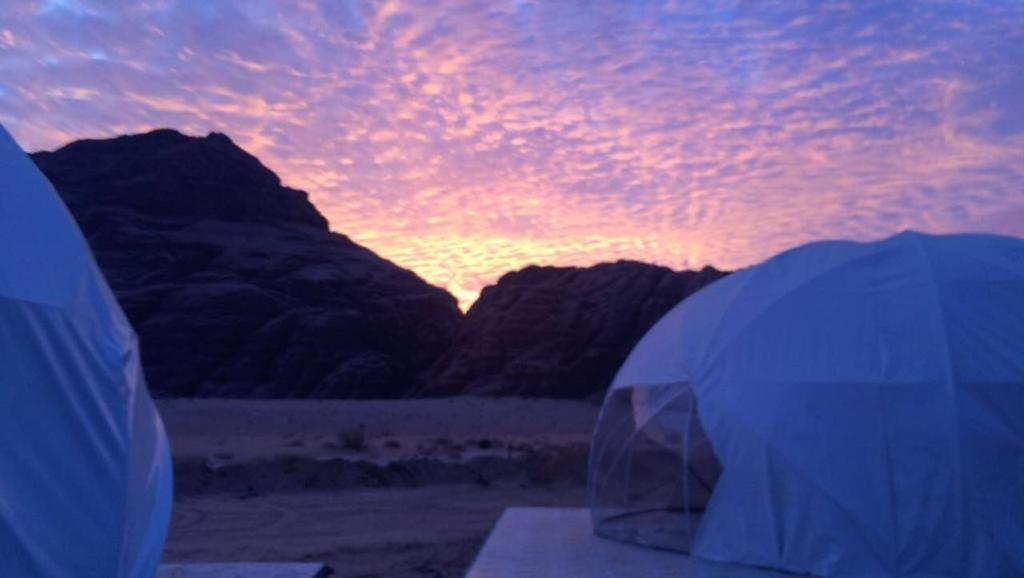 Oryx Camp Hotel Wadi Rum Buitenkant foto